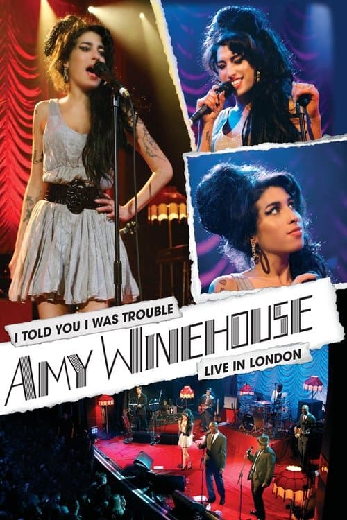 Amy Winehouse: I Told You I Was Trouble - Live In London afişi