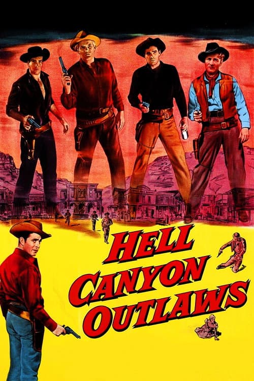 Hell Canyon Outlaws afişi