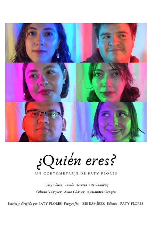¿Quién eres? afişi