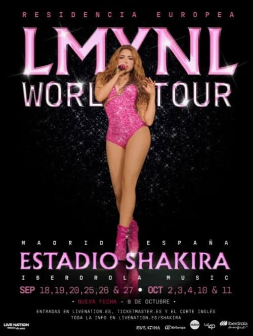Shakira Live from Madrid