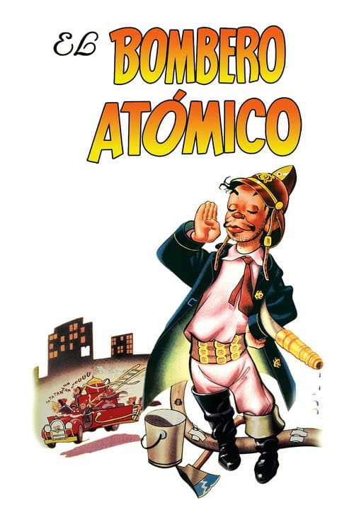 El bombero atómico afişi