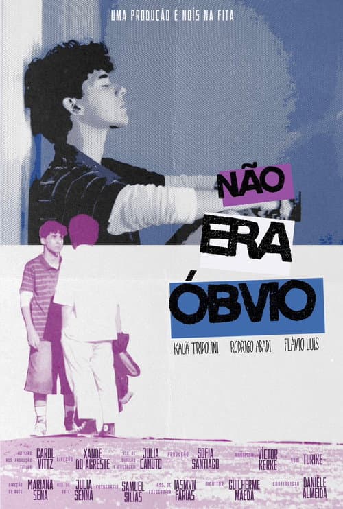 Não Era Óbvio afişi