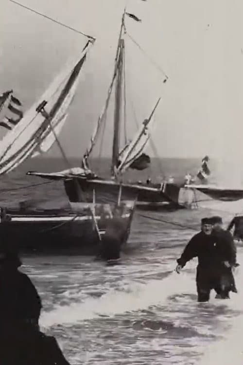 Scheveningen, Dutch Fishing Boats afişi