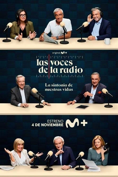 Las voces de la radio afişi