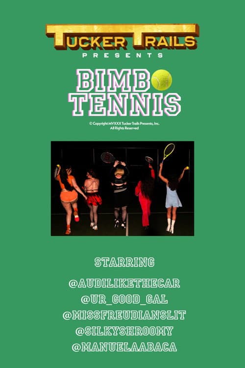 Bimbo Tennis afişi