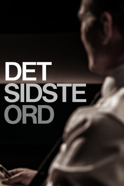 Det sidste ord afişi