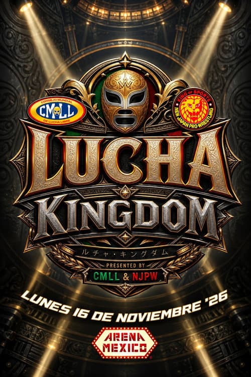 CMLL & NJPW Lucha Kingdom 2026 afişi