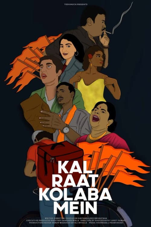 Kal Raat Kolaba Mein afişi