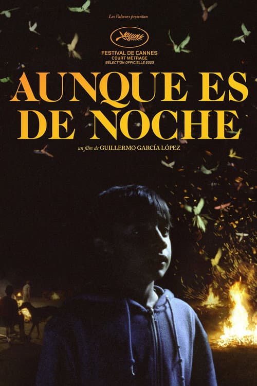 Aunque es de noche afişi