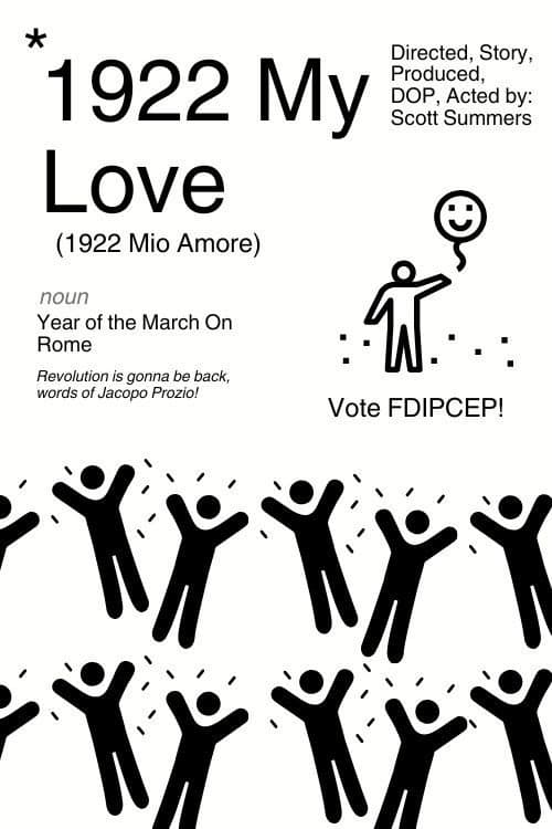 1922 Mio Amore afişi