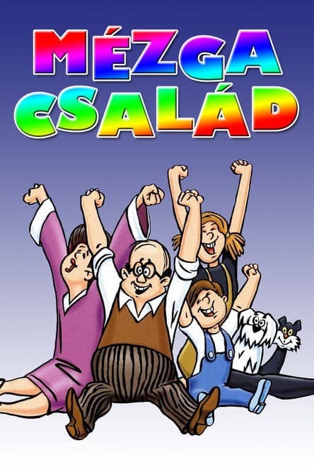 Mézga család afişi