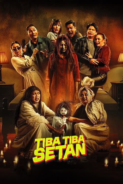 Tiba Tiba Setan afişi