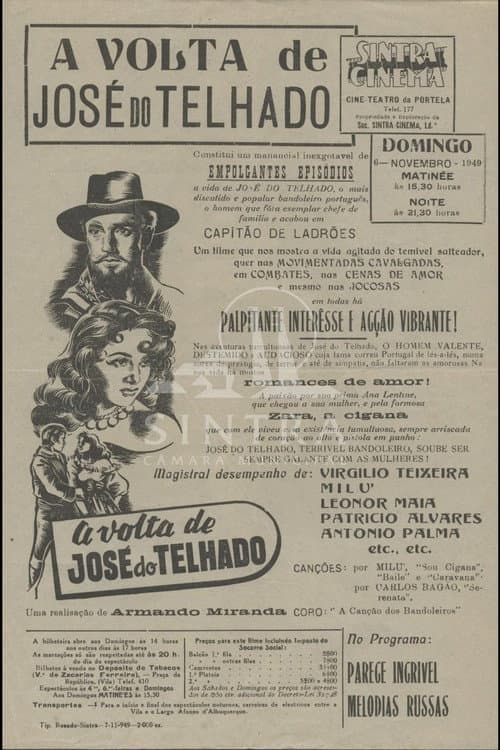 A Volta de José do Telhado afişi