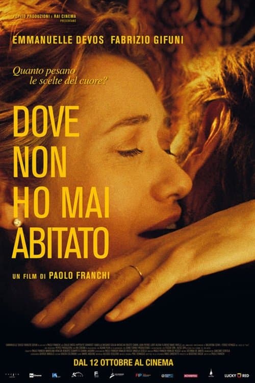 Dove non ho mai abitato afişi