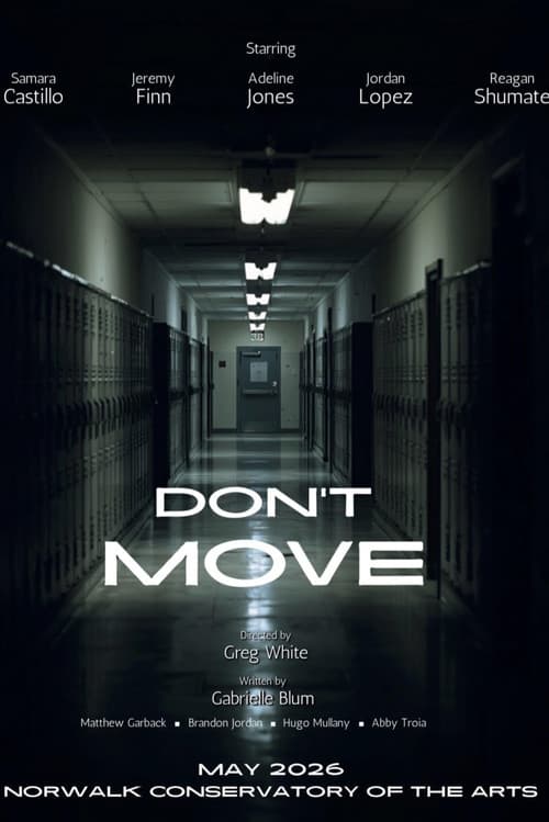 Don’t Move afişi