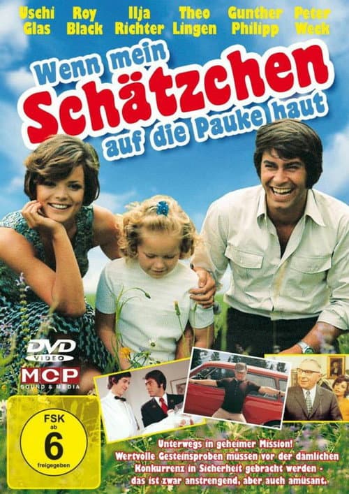 Wenn mein Schätzchen auf die Pauke haut afişi