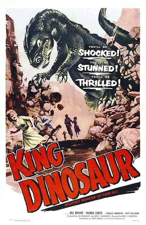 King Dinosaur afişi