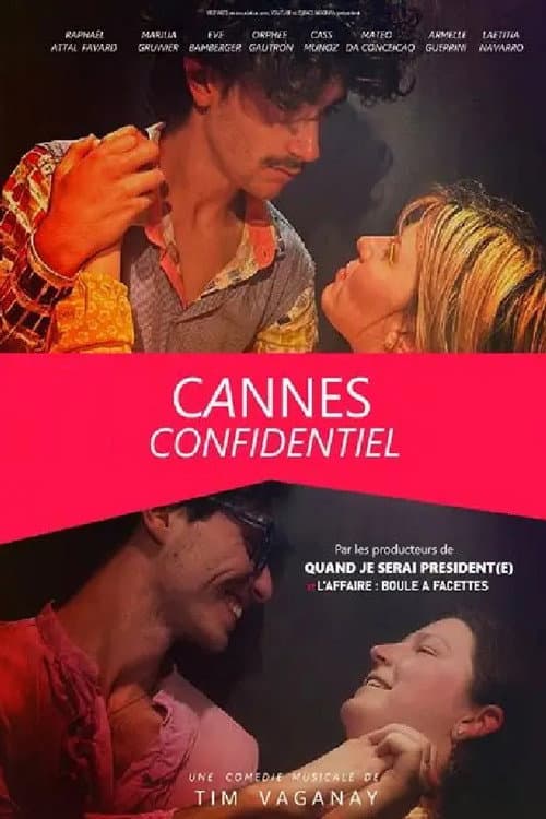 Cannes Confidentiel, le spectacle musical afişi