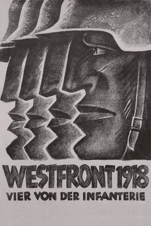 Westfront 1918: Vier von der Infanterie afişi