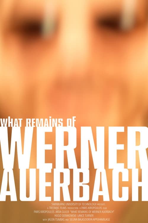 What Remains of Werner Auerbach afişi