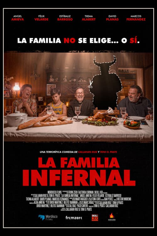 La familia infernal afişi