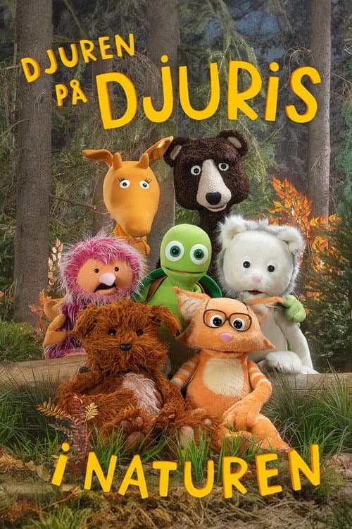Djuren på Djuris i naturen afişi