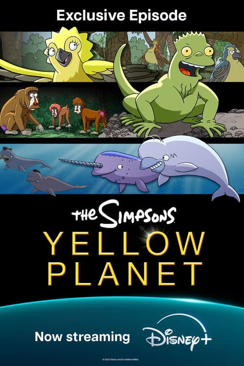 The Simpson: Yellow Planet afişi