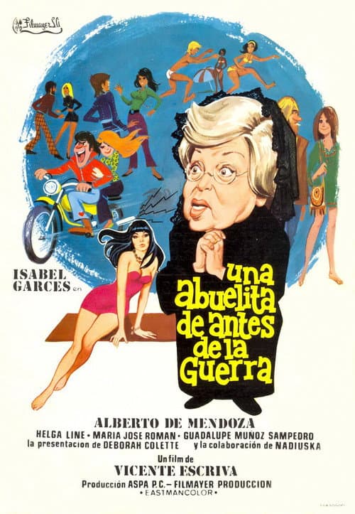 Una abuelita de antes de la guerra afişi