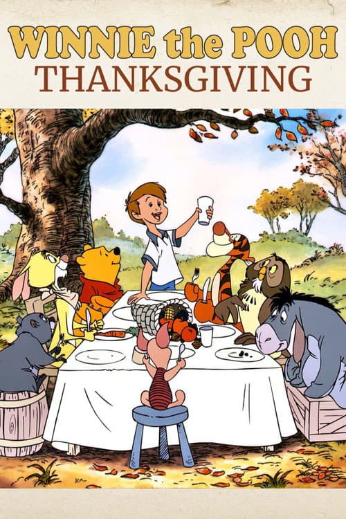 A Winnie the Pooh Thanksgiving afişi