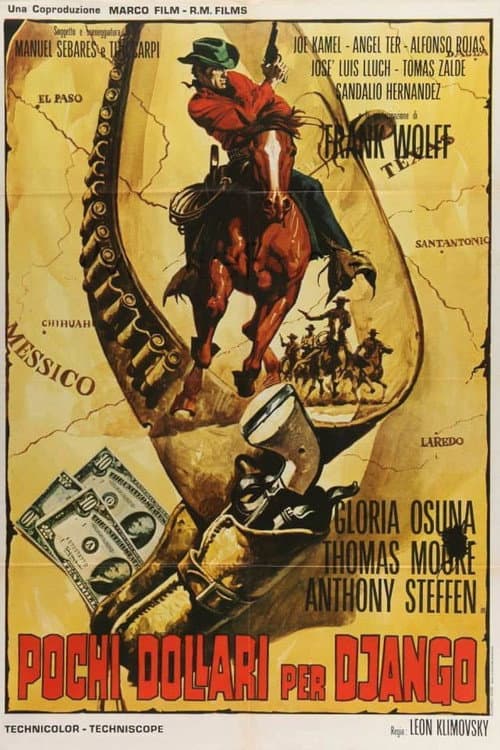 Pochi dollari per Django afişi