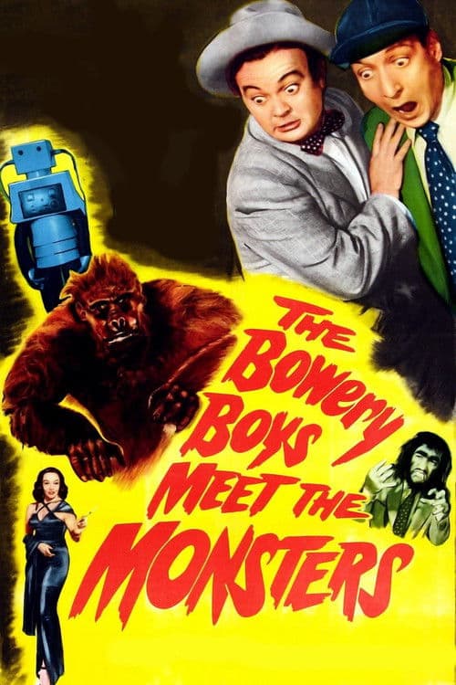 The Bowery Boys Meet the Monsters afişi