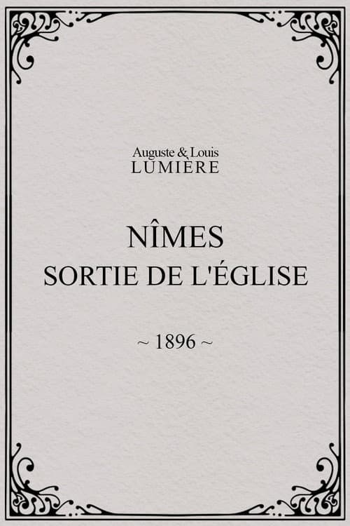 Sortie de l’église afişi
