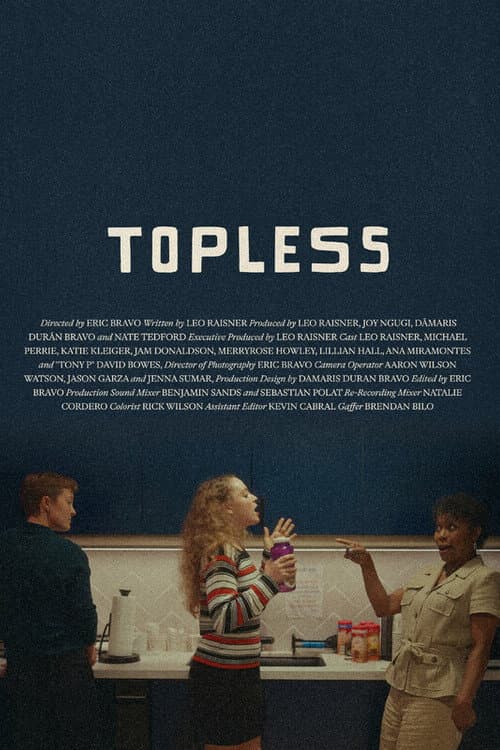 Topless afişi