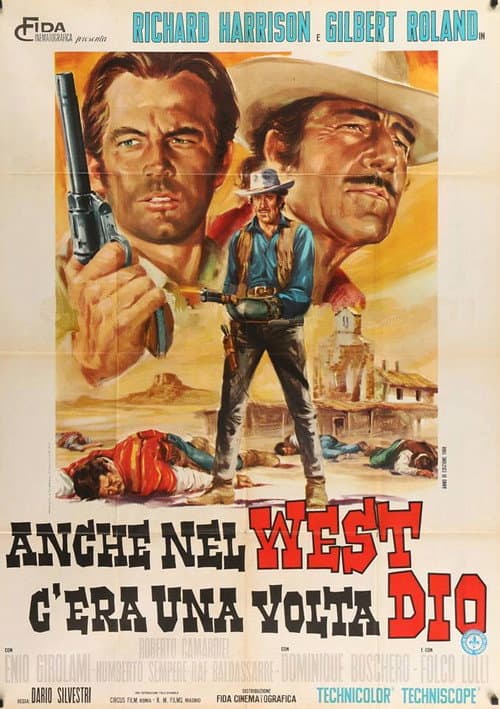 Anche nel west c'era una volta Dio afişi