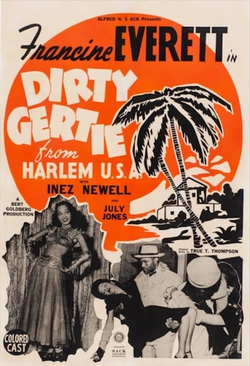 Dirty Gertie from Harlem U.S.A. afişi