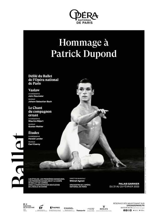 Opéra de Paris : Hommage à Patrick Dupond afişi