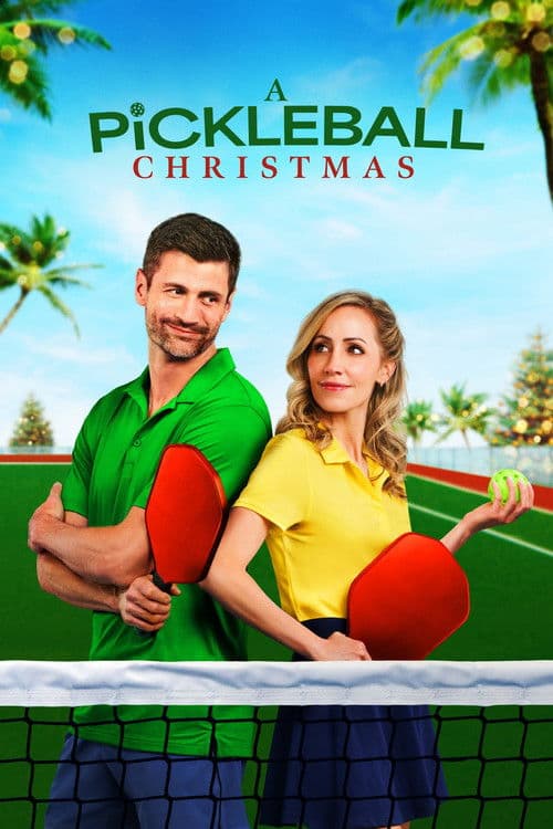 A Pickleball Christmas afişi