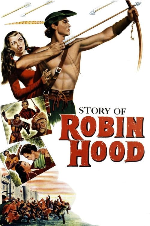 The Story of Robin Hood and His Merrie Men afişi