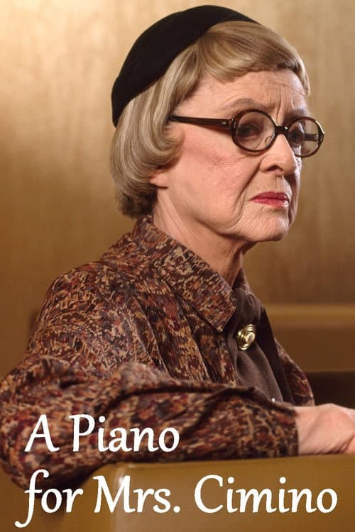 A Piano for Mrs. Cimino afişi