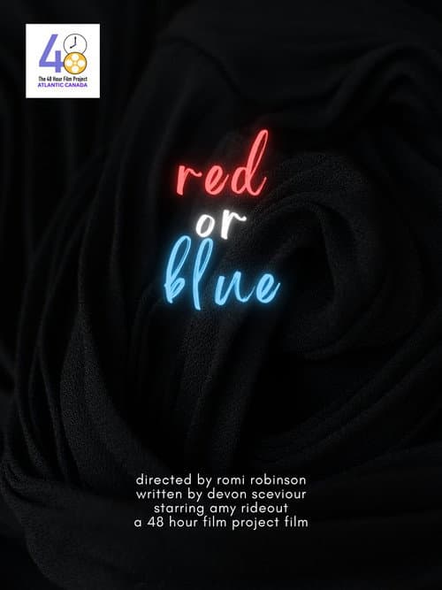 red or blue afişi