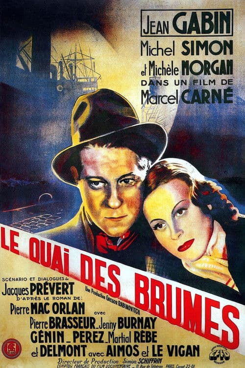 Le quai des brumes afişi