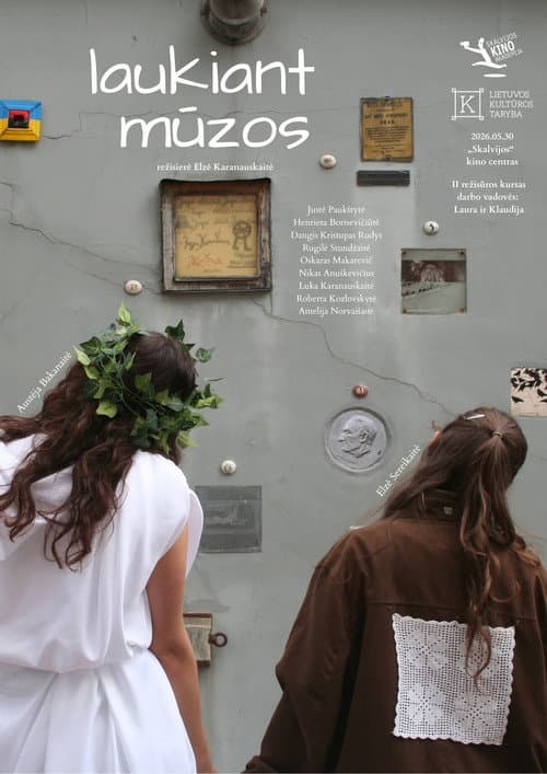 Laukiant mūzos afişi