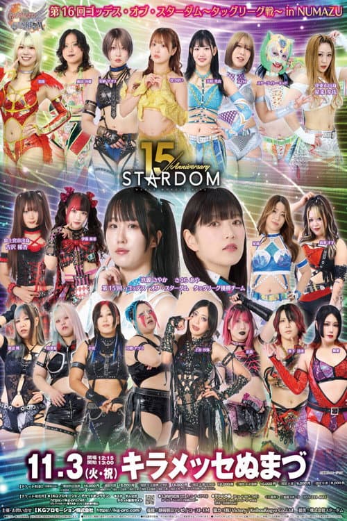 第16回 ゴッデス・オブ・スターダム ~タッグリーグ戦~ in NUMAZU afişi
