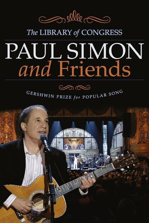 Paul Simon and Friends | The Library of Congress Gershwin Prize for Popular Song afişi