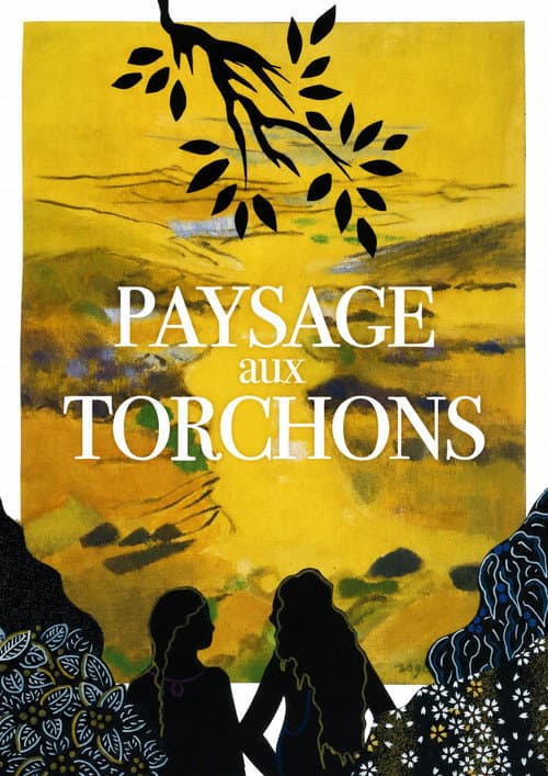 Paysage aux torchons afişi