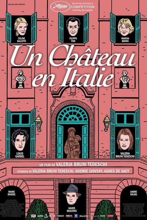 Un château en Italie afişi