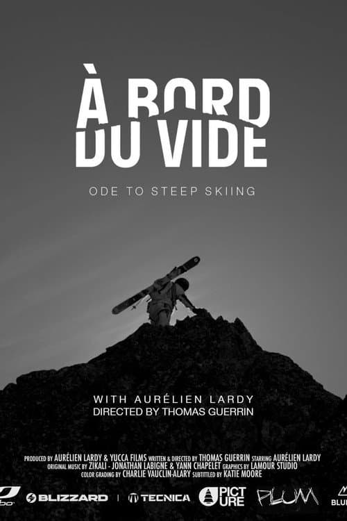 À bord du vide afişi