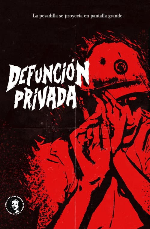 Defunción Privada afişi