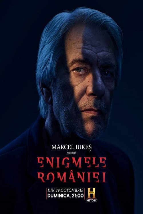 Marcel Iureș prezinta Enigmele Romaniei afişi