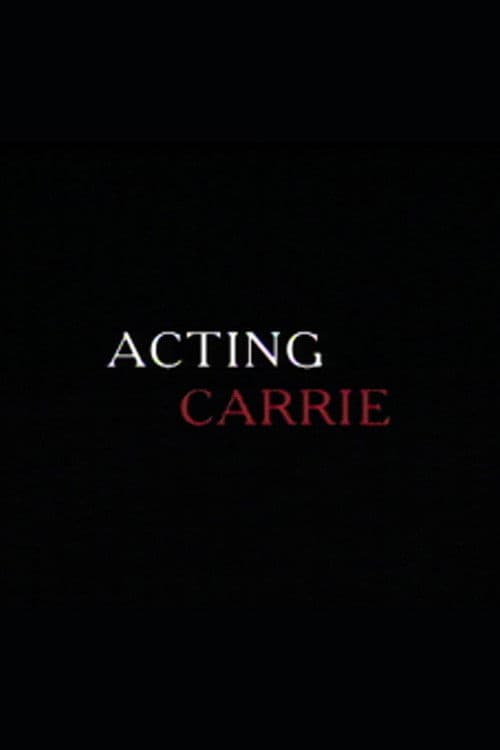 Acting 'Carrie' afişi